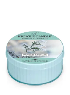 Kringle Candle – Daylight vonná svíčka Winter Cypress , 42 g