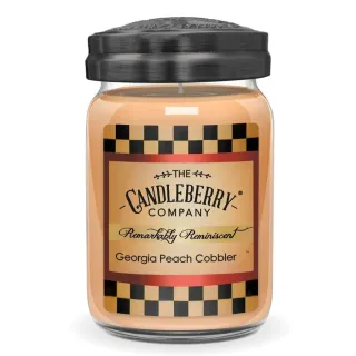 Candleberry - vonná svíčka Georgia Peach Cobbler, 624 g