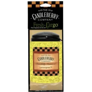 Candleberry - vonná visačka do auta, Lemongrass