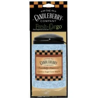 Candleberry - vonná visačka do auta, Carolina Sugar Cane Mist